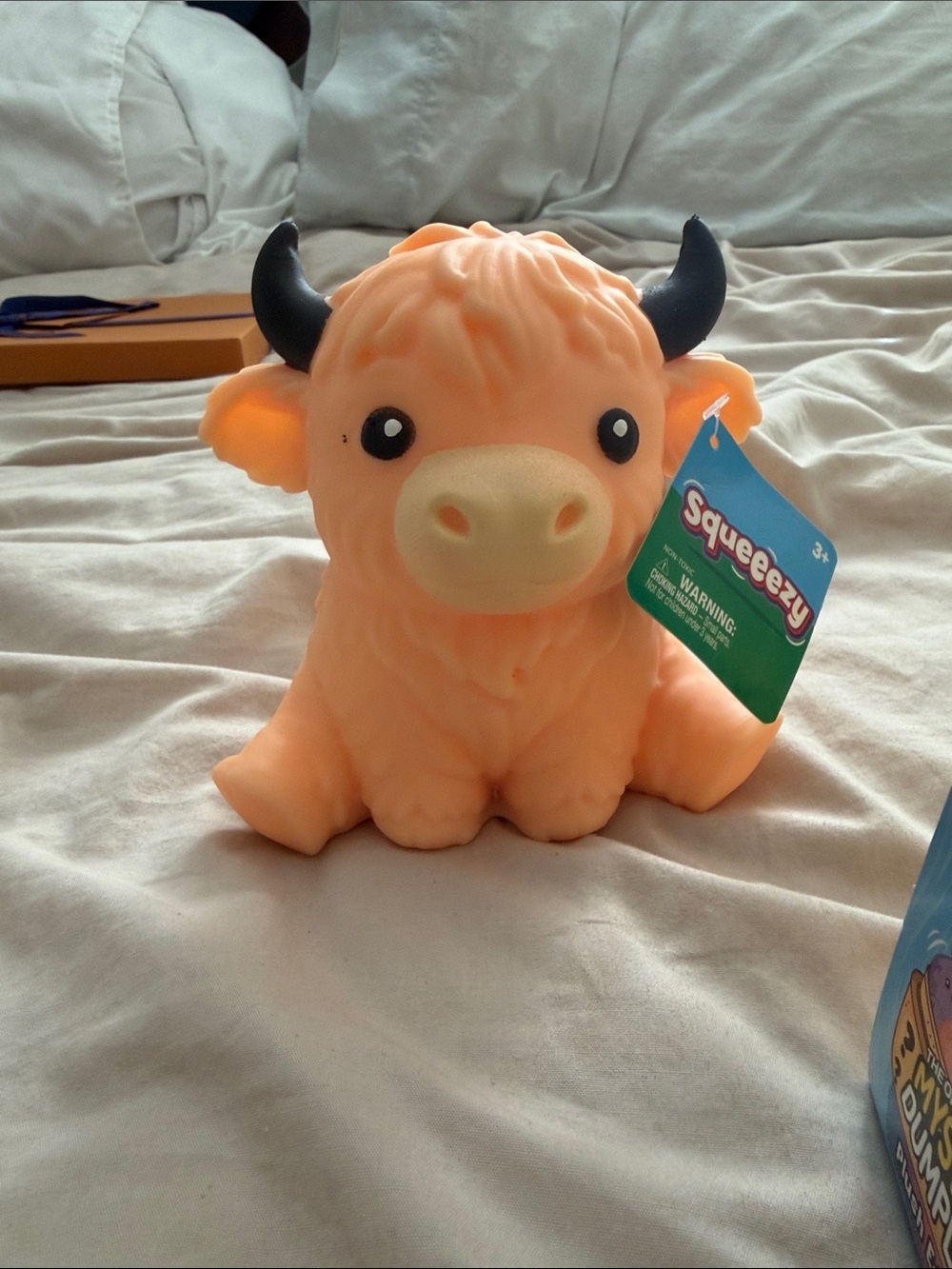 Squeezy  Highland Cow Soft Squeeze Toy for Kids